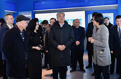 The Member of the Party Group of the Ministry of Commerce and Assistant Minister Tang Wenhong visited Wasion for research and exchanges